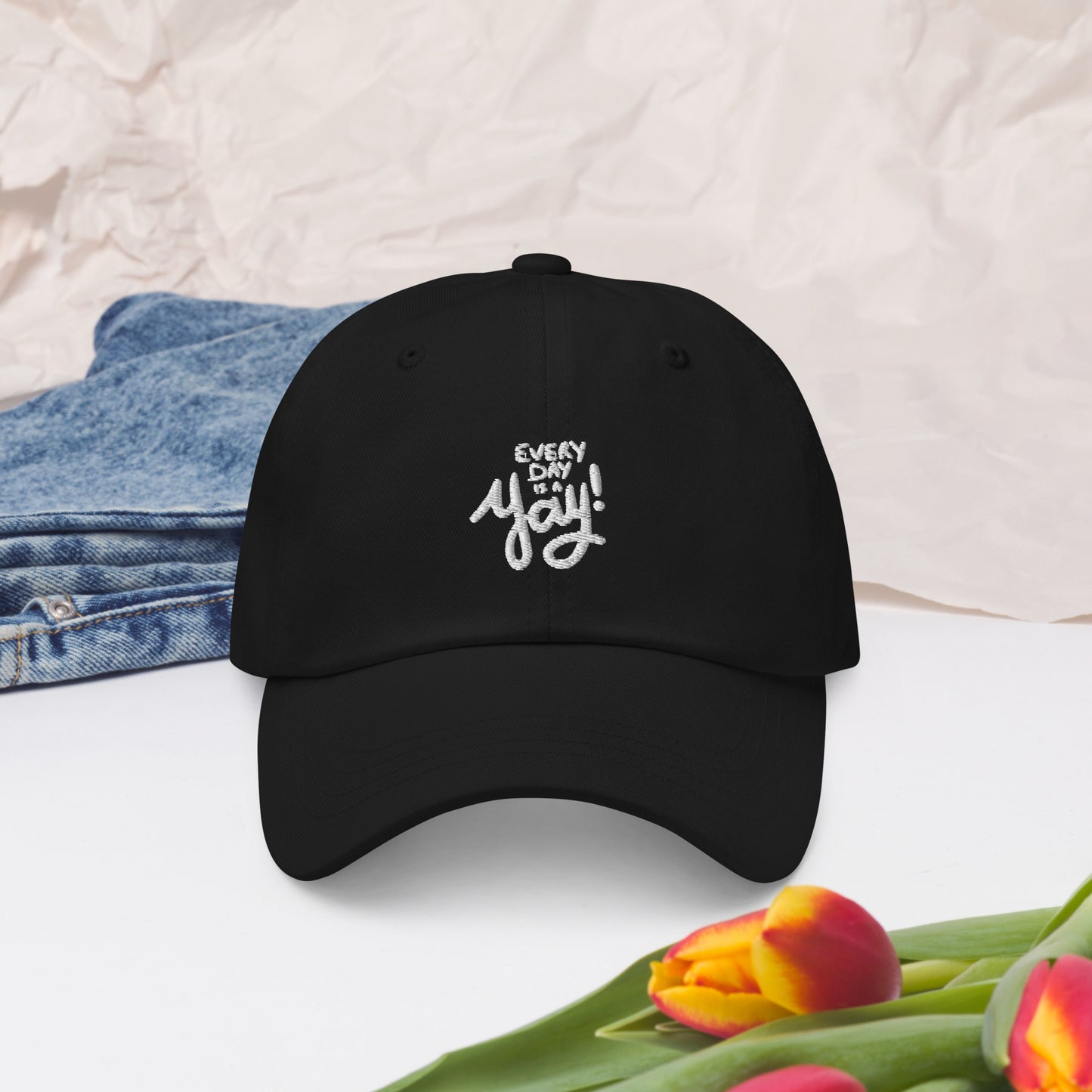 EDIAY! Embroidered Dad Hat