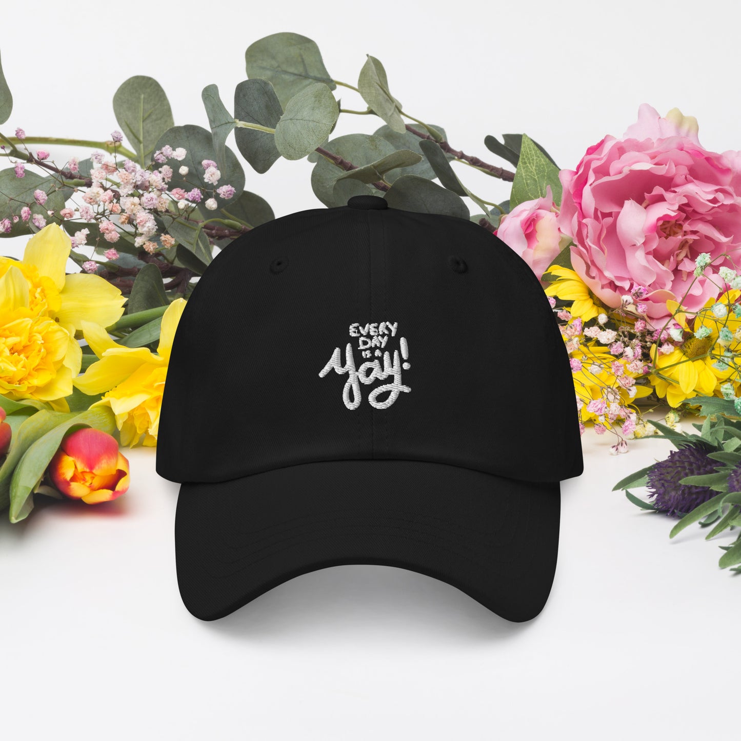 EDIAY! Embroidered Dad Hat