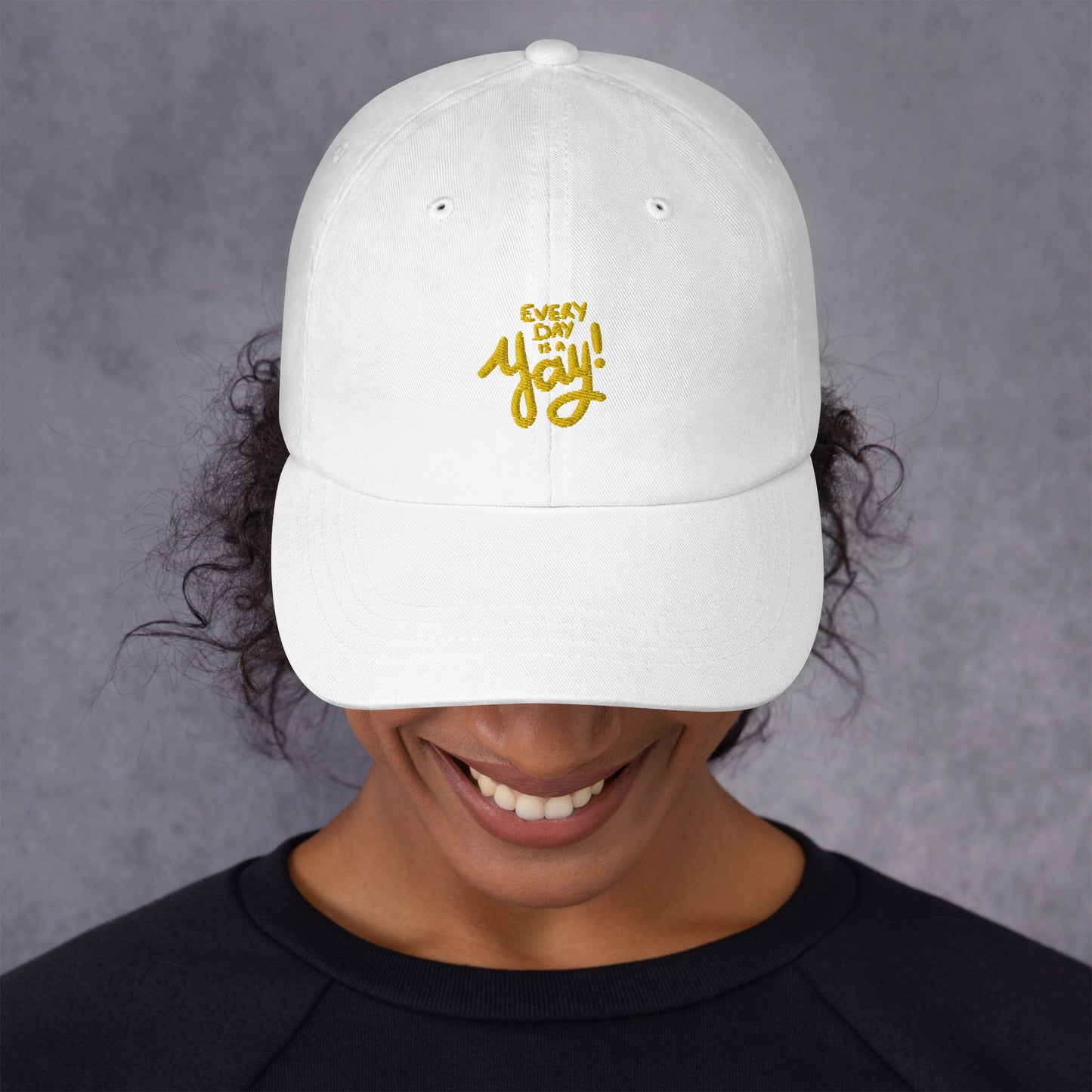 EDIAY! Embroidered Dad Hat