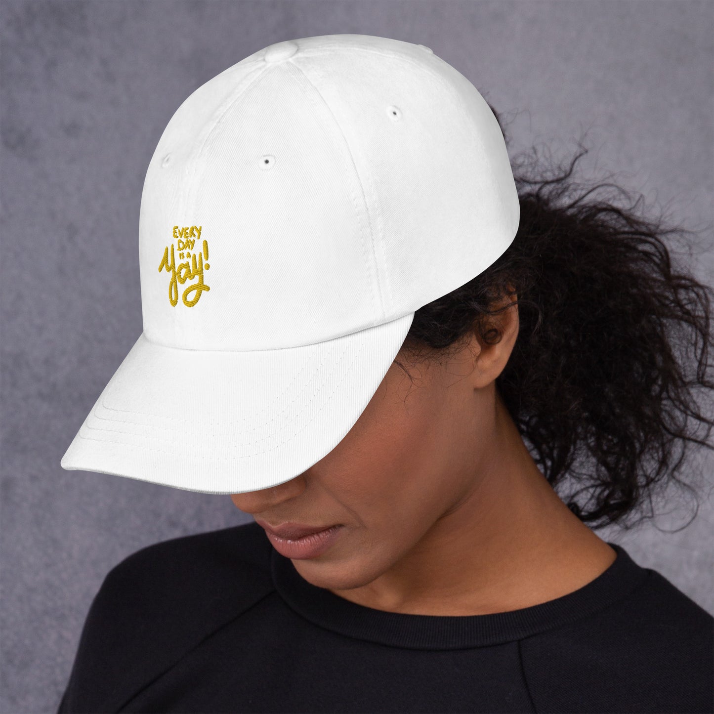EDIAY! Embroidered Dad Hat